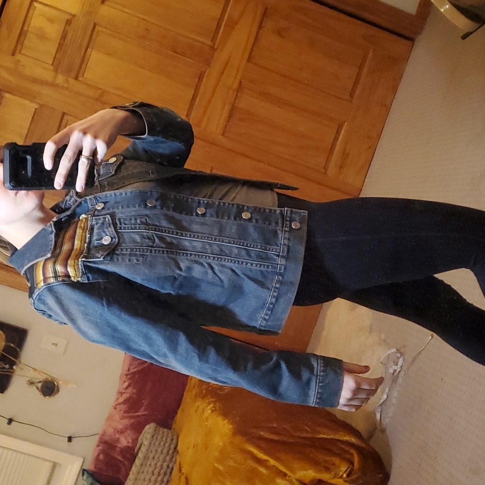 Custom patch Denim jacket - Picture 6 of 8